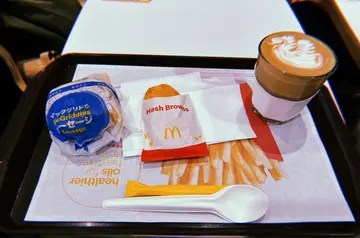 枫糖班戟猪柳汉堡超值餐