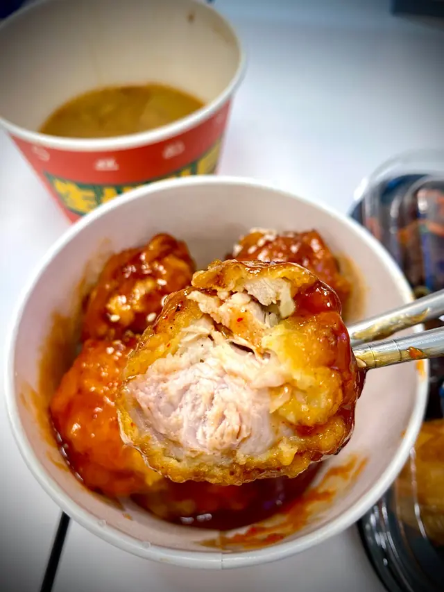 📌甜辣無骨炸雞（小） 