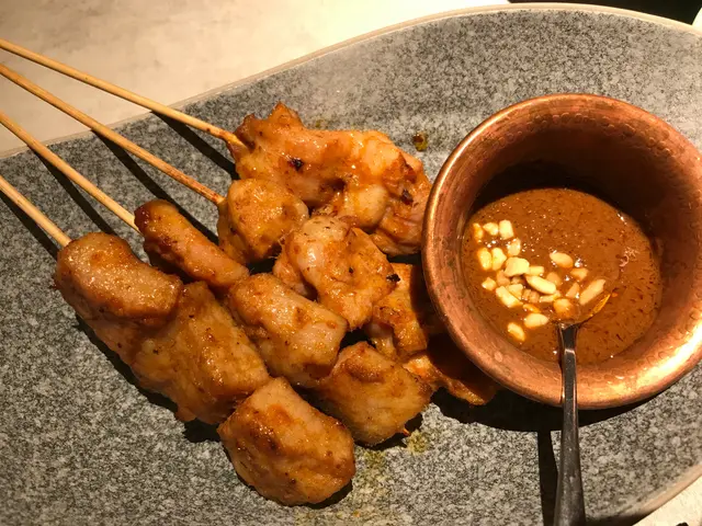 即烤沙嗲串（豬&雞）