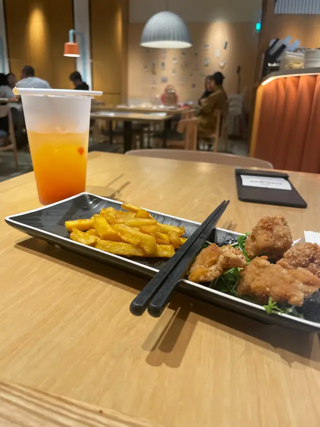 鹽酥雞地瓜薯條