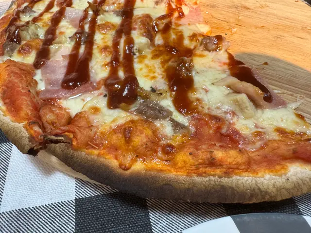 Pizza餅底好鬆脆👍🍕