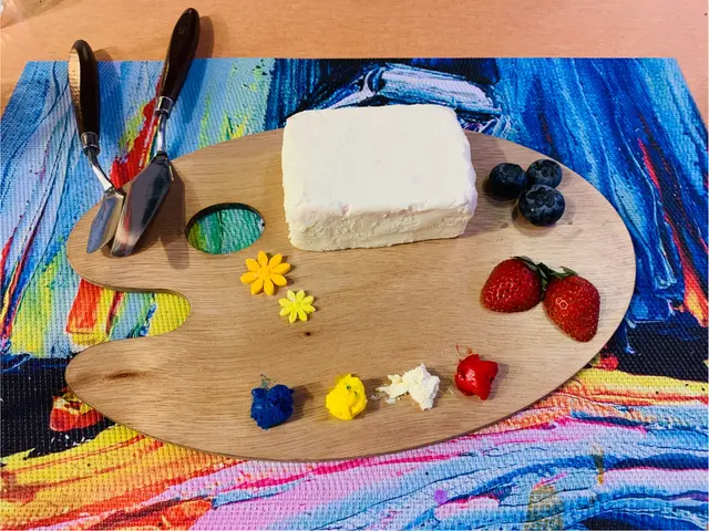 凡高「畫布」蛋糕所以嚟(是雪糕蛋糕,好好味)