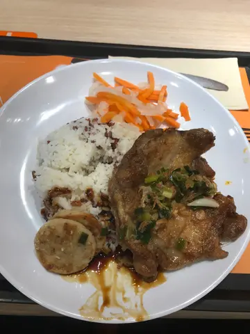 鸡髀扒饭