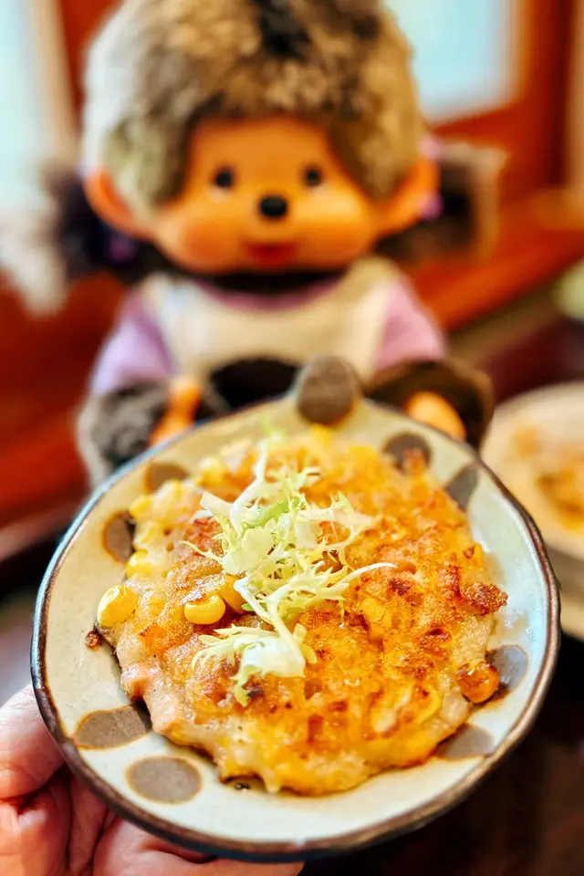 香煎金瓜粟米餅