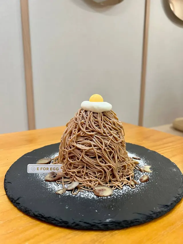 栗子蒙布朗窩夫