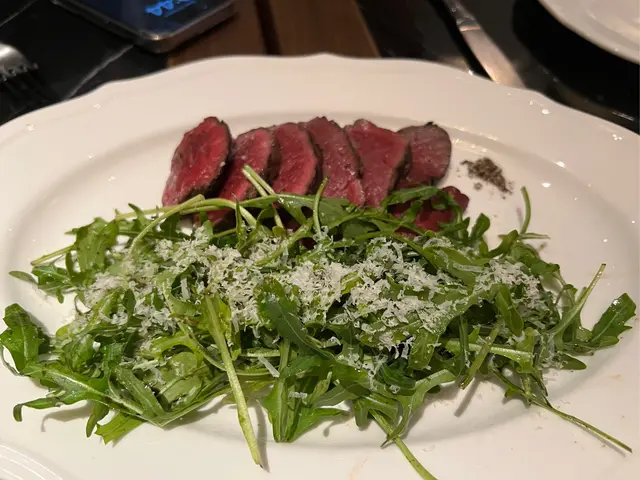 Grilled Wagyu and Arugula