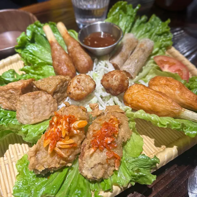 街頭小食滋味拼盤