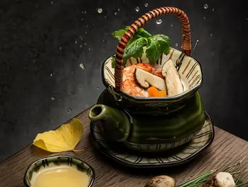 松茸,爱知鲷鱼土瓶蒸