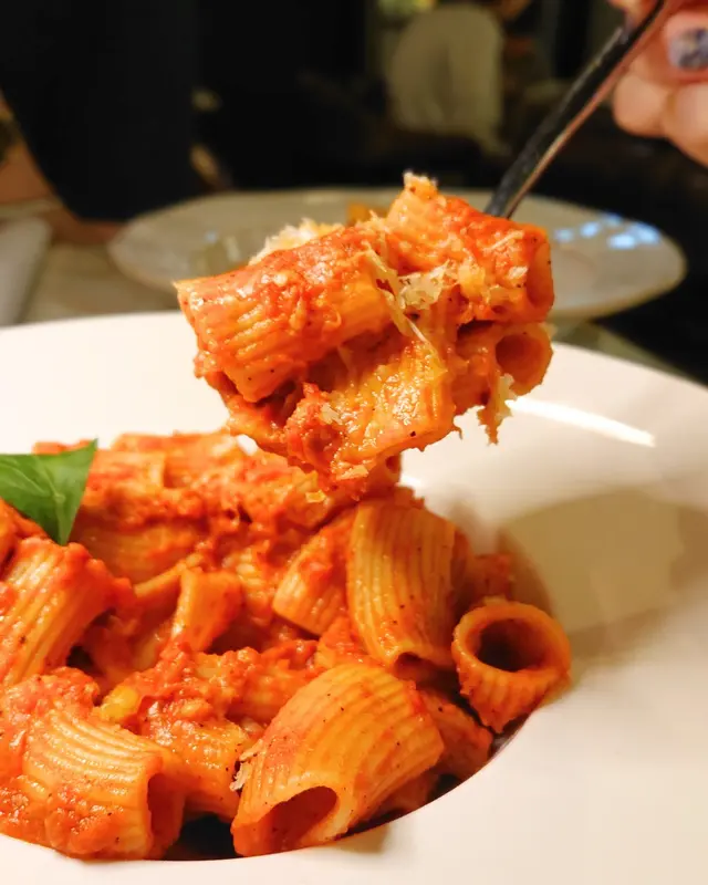 傳統辣蕃茄伏特加手工戒子意粉