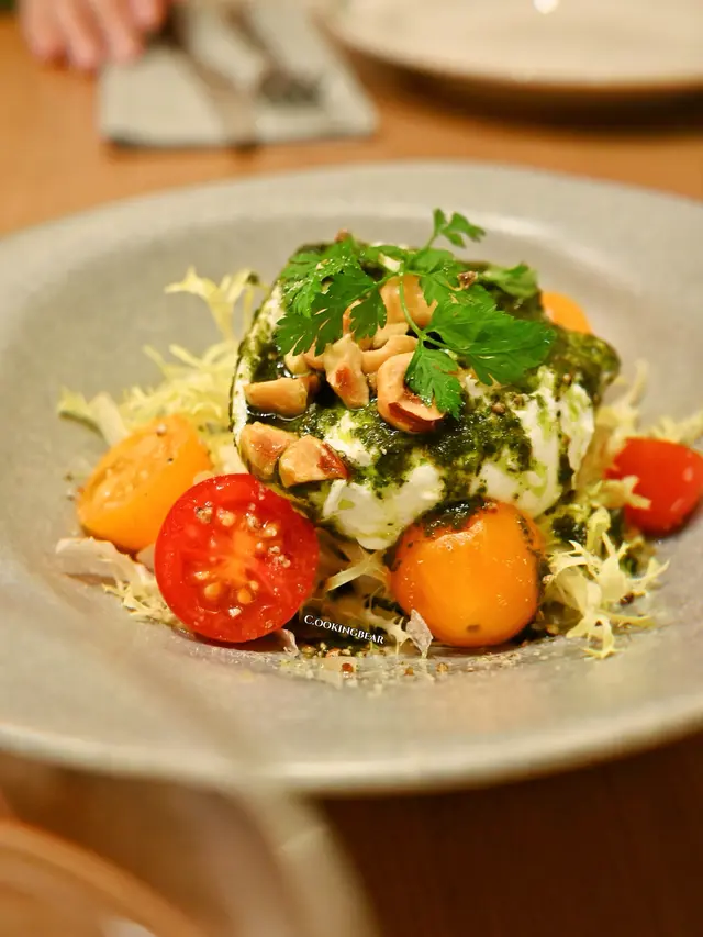 布拉塔流心水牛芝士