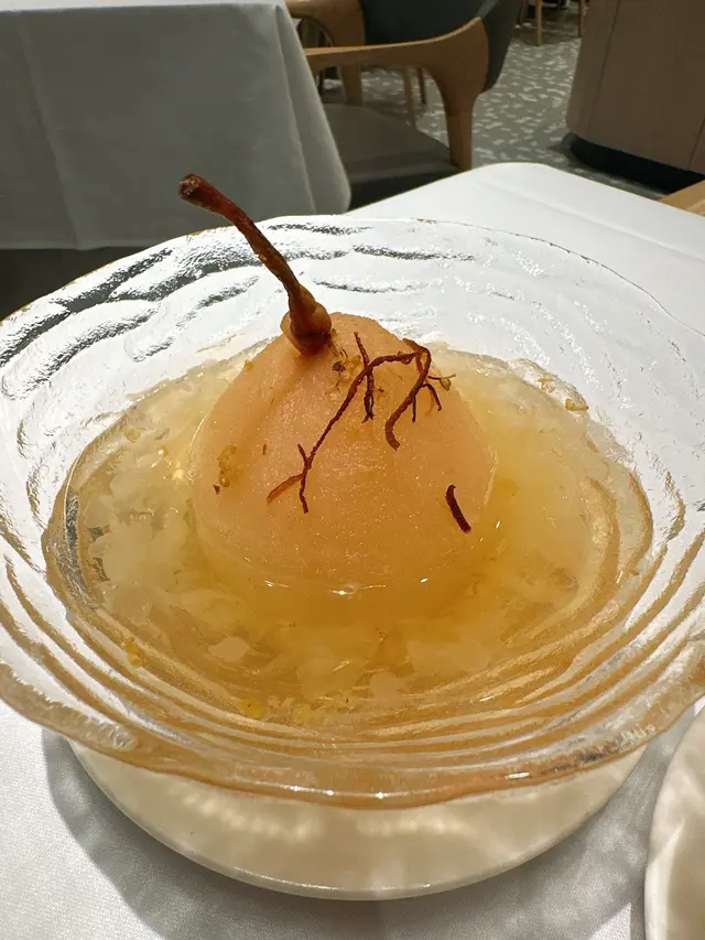 桂花陳皮燉雪梨