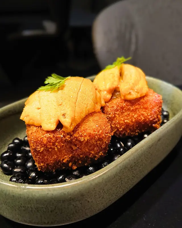 Uni Lobster Bisque Arancini
