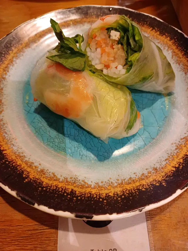 鮮蝦扎肉米紙卷