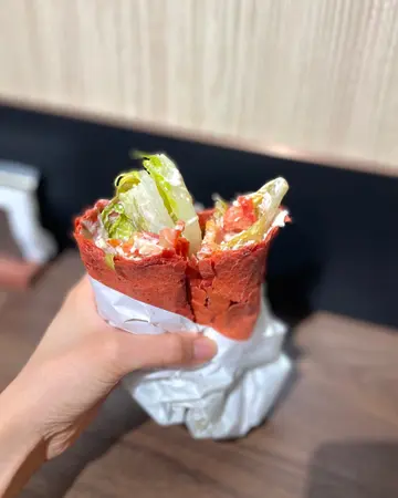 烤雞凱撒沙律墨西哥卷 