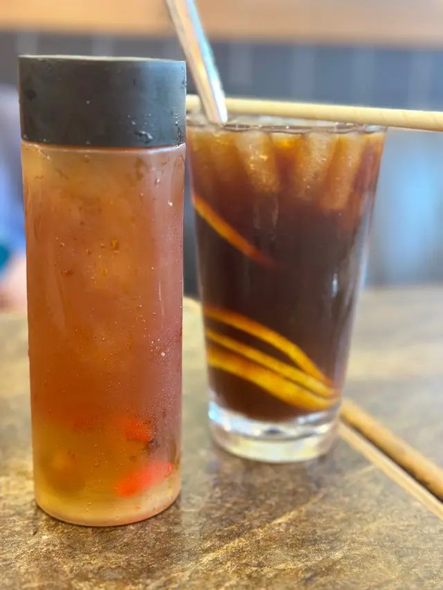 凍檸茶 & 桂圓紅棗茶