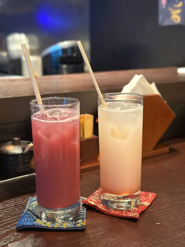 巨峰乳酪梳打、桃乳酪梳打