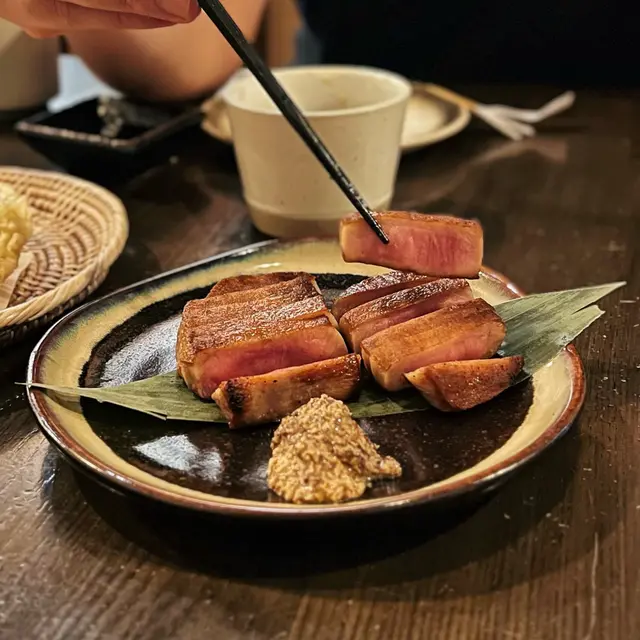 厚燒牛舌心