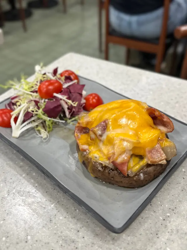 芝士煙肉大啡菇