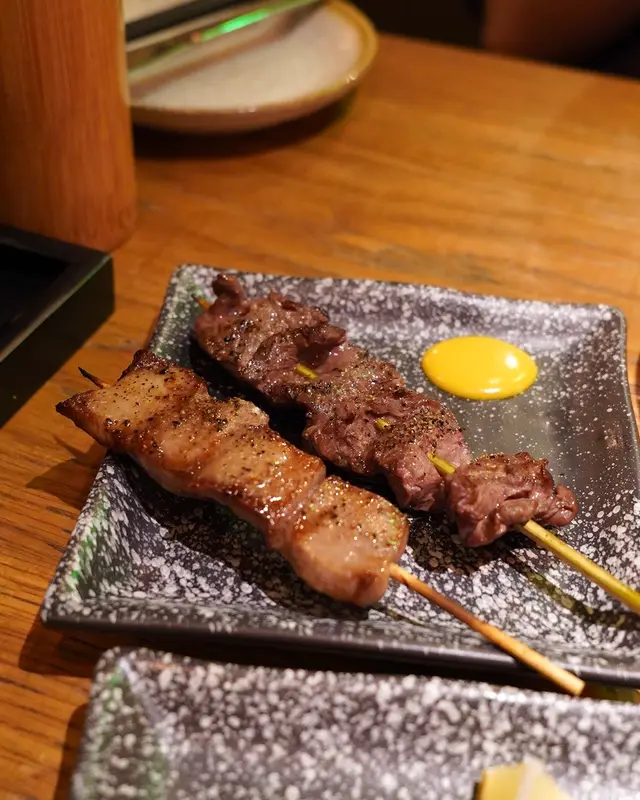 鹽燒手切封門牛肉|鹽燒牛舌芯