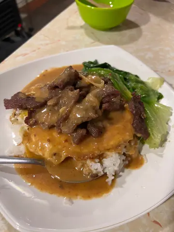 沙嗲汁烤牛肉饭