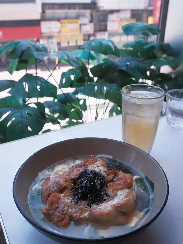 日式香煎雞扒玉子雞白湯稻庭烏冬