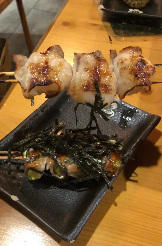 鹽燒豚肉荔枝卷