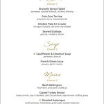 Christmas Menu (24-26 Dec)