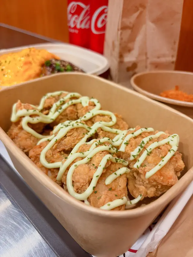 芥末沙律醬炸雞