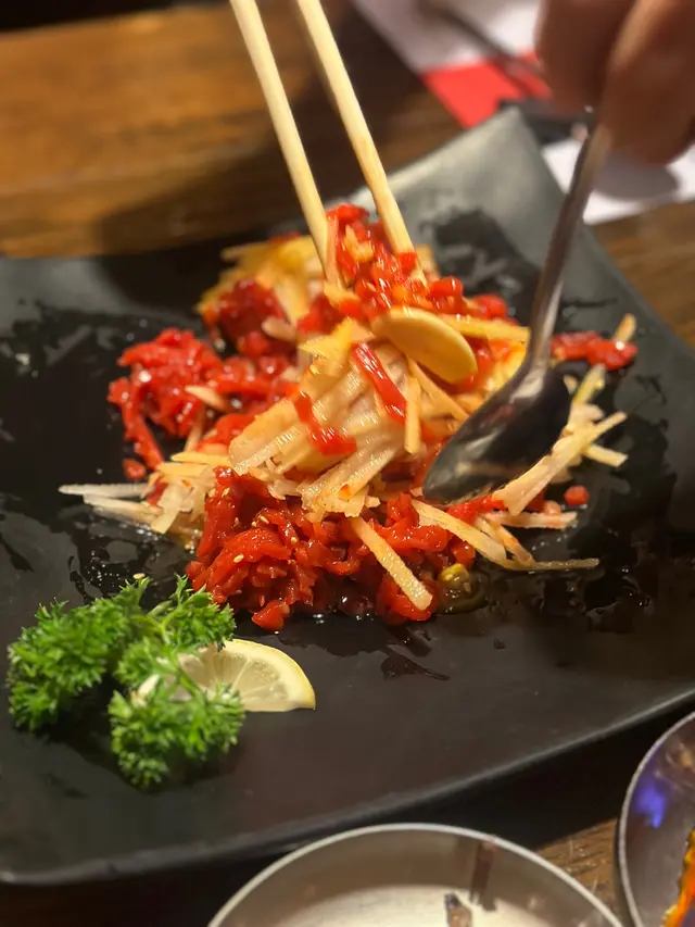 生拌牛肉