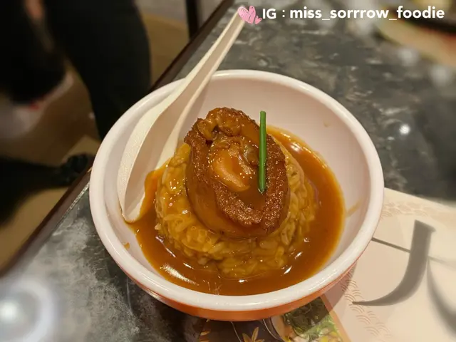 鮑汁鮑魚撈一口花菇飯