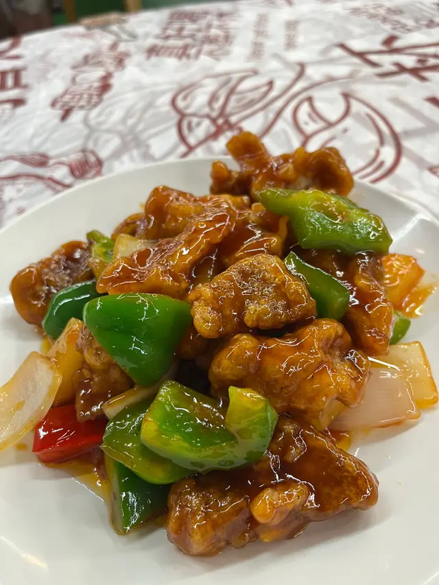 菠蘿拔絲咕嚕肉