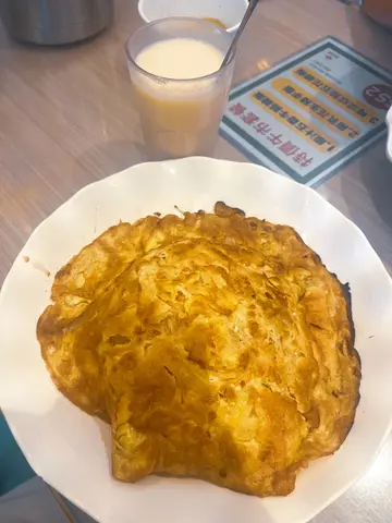香煎芙蓉蛋饭  +  饮品