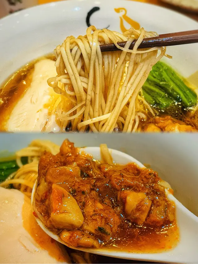 牛肝菌醬油鵝肝雞湯拉麵