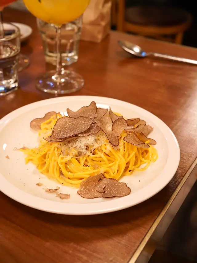 Tagliolini truffle 鮮刨黑松露細扁麵 