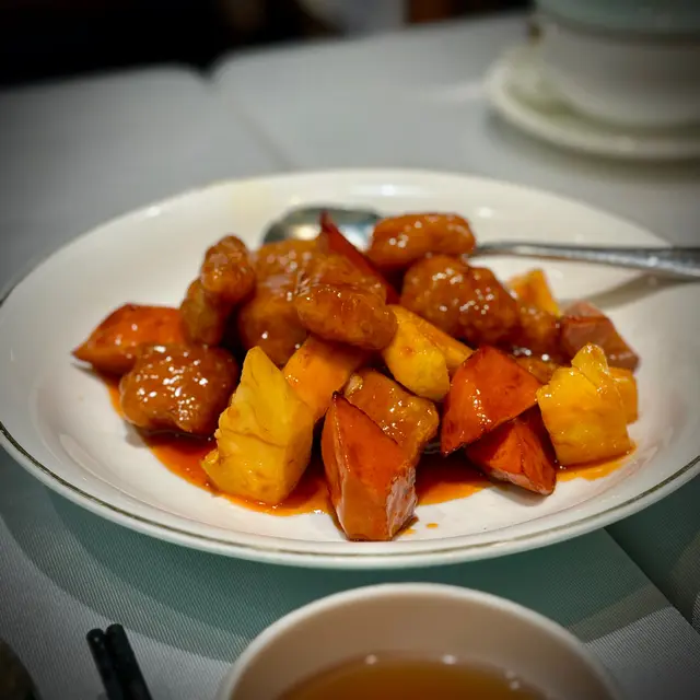 糖醋金薯咕嚕肉