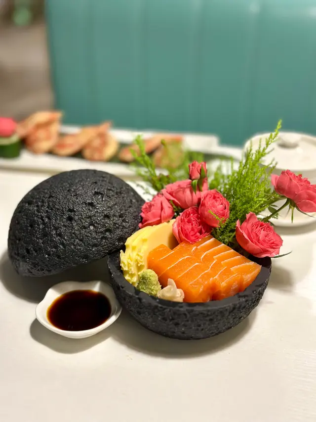 素食三文魚拼盤