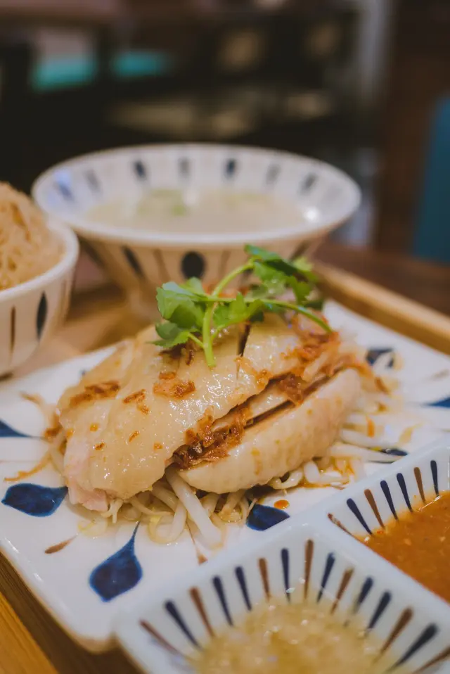 獅城芽菜走地雞飯