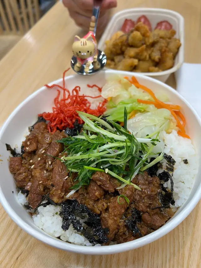 香蔥紫菜魯肉飯