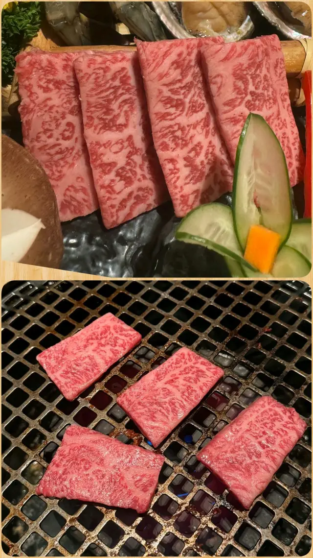 日本產和牛＆海鮮豪華拼盤