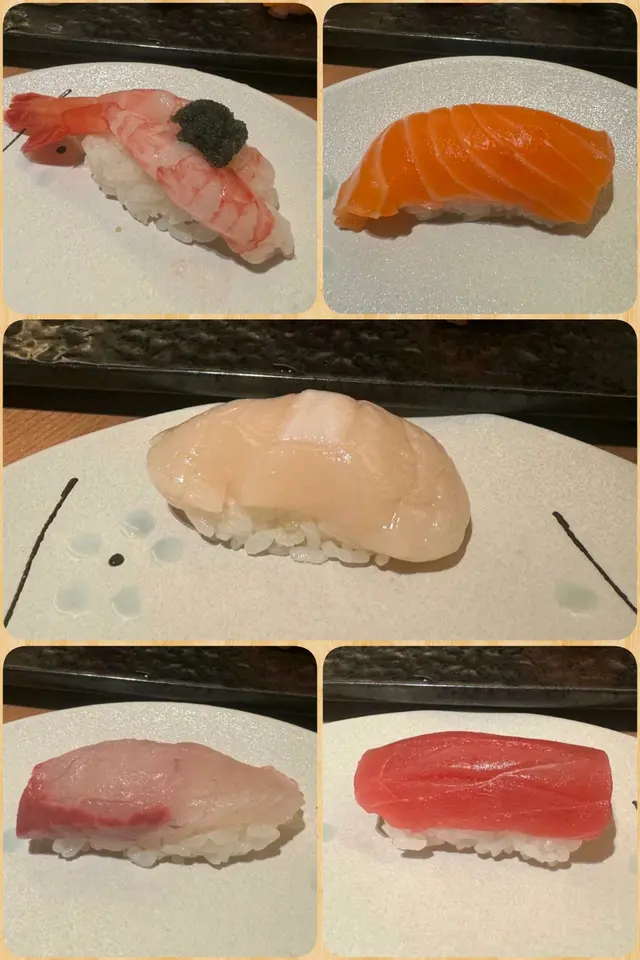 壽司拼盤5件