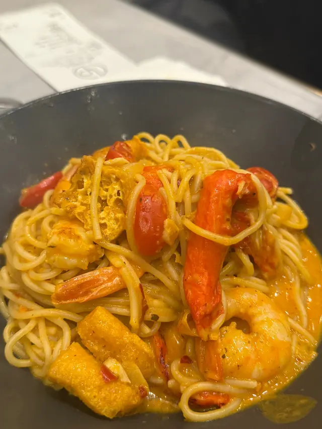 檳城叻沙蝦意粉