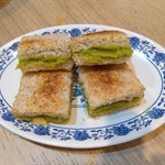 Handmade Pandan Coconut Kaya Toast廚師自製鮮咖央多士，非常好味，不甜，滋味Yummy YUMMY.