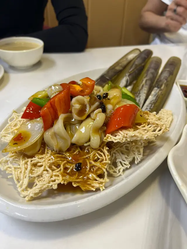 豉椒炒聖子米粉底