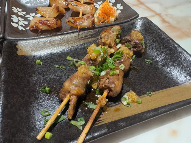 ✨燒雞心✨ $10
燒雞心的小吃,價格親民,味道卻讓我驚喜,真是必試!💖🍗
These grilled chicken hearts are a budget-friendly snack that surprises with flavor—definitely a must-try! 💖🍗