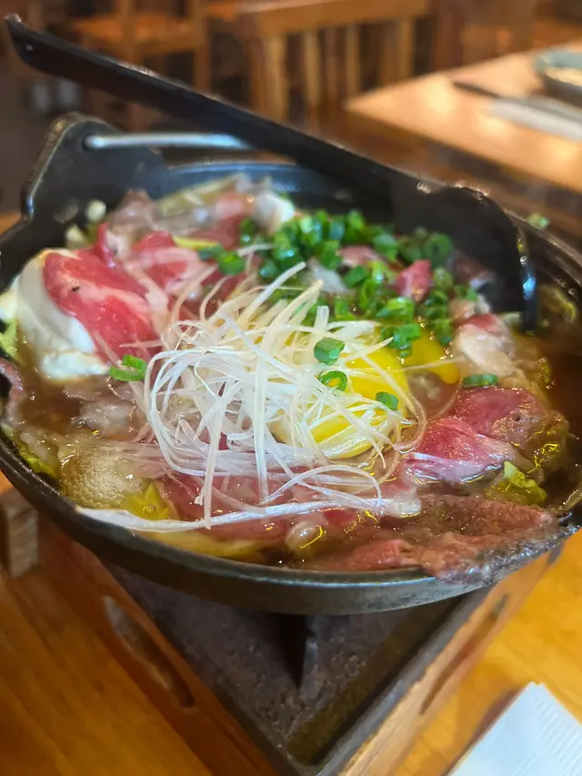 牛肉壽喜燒