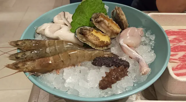 海鮮:鮑魚、蠔、海參仔、蝦