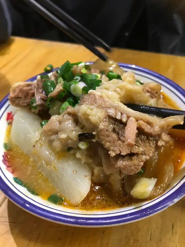 蘿蔔牛筋牛腩飯