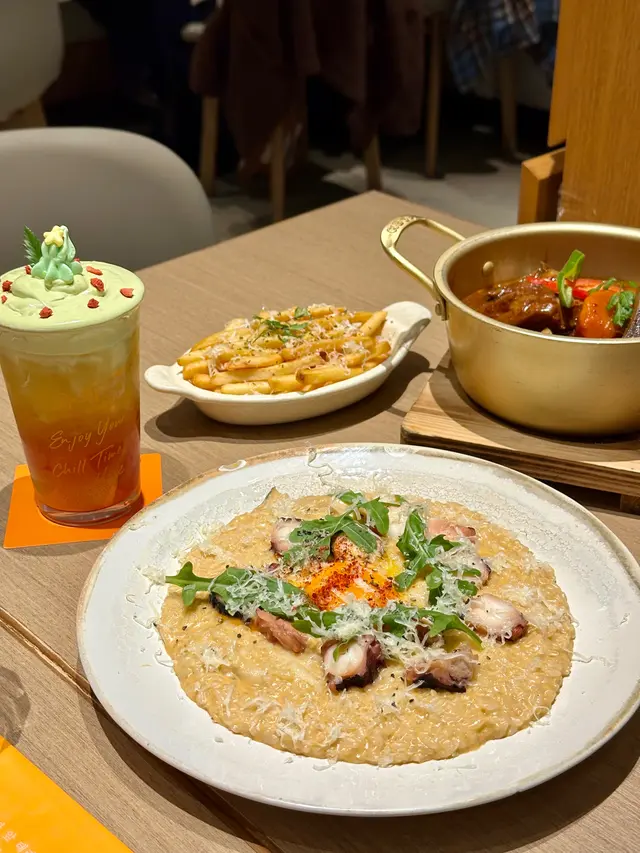 粒粒八爪魚意大利燉飯
