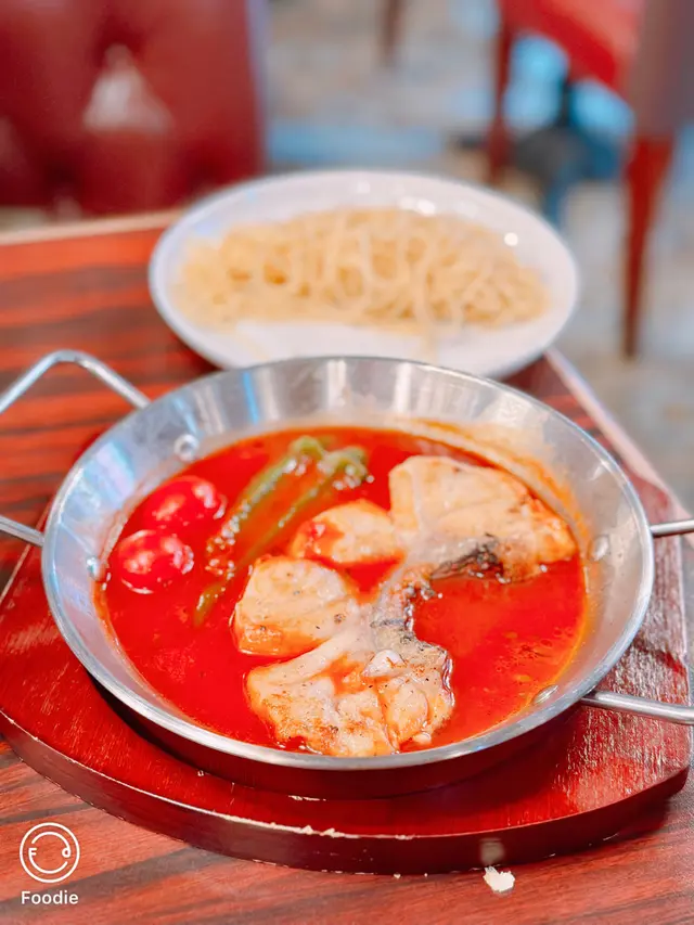 鑊仔燴香煎鮮龍躉扒