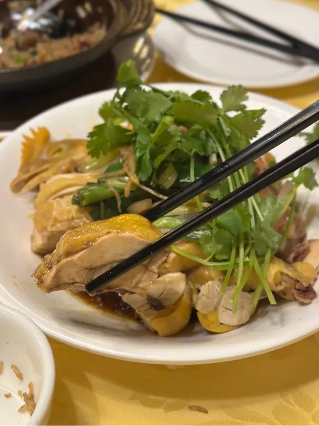 金陵蔥油雞 (半隻)